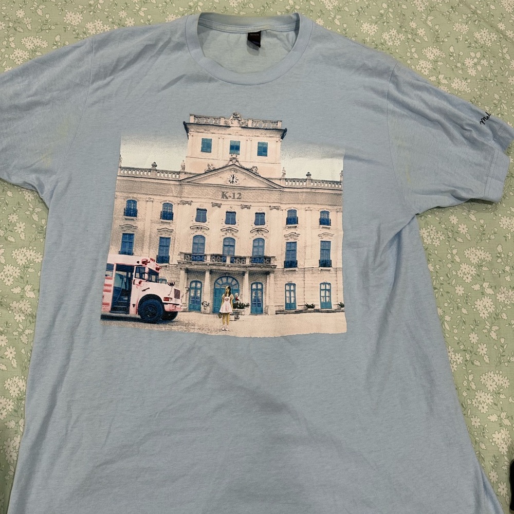 Light Blue Melanie Martinez k-12 concert Graphic Tee